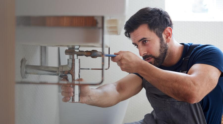 Sink faucet installation in Fountain City, IN